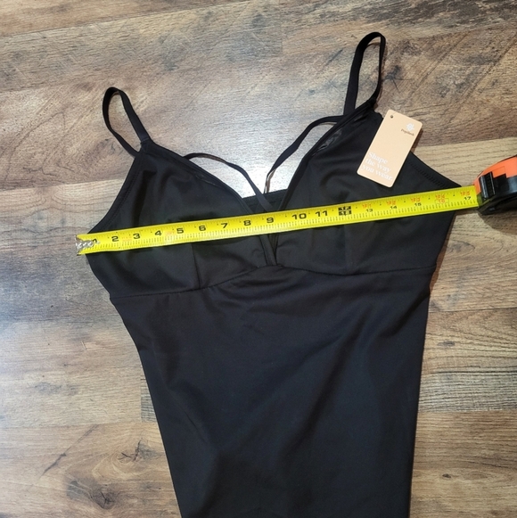 Popilush Women's Deep V Criss Cross Tummy Control Shapewear Bodysuit Size XXL - Picture 7 of 10